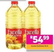 Excella Sunflower Oil-2Ltr Each