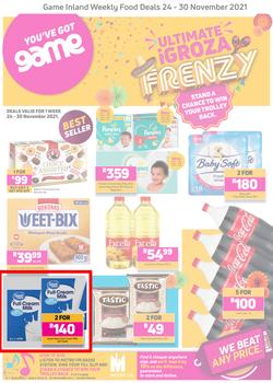 Game Inland Food : Ultimate iGroza Frenzy (24 November - 30 November 2021), page 1