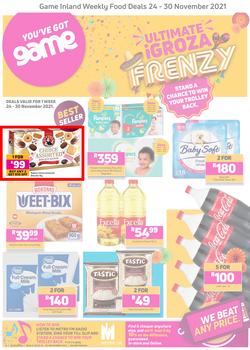 Game Inland Food : Ultimate iGroza Frenzy (24 November - 30 November 2021), page 1