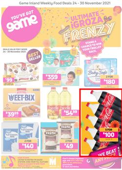 Game Inland Food : Ultimate iGroza Frenzy (24 November - 30 November 2021), page 1