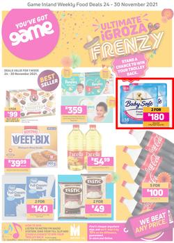Game Inland Food : Ultimate iGroza Frenzy (24 November - 30 November 2021), page 1