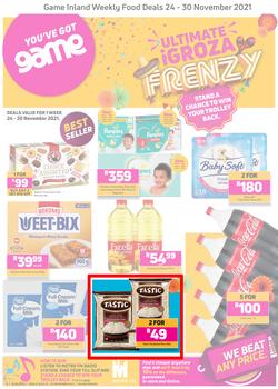 Game Inland Food : Ultimate iGroza Frenzy (24 November - 30 November 2021), page 1