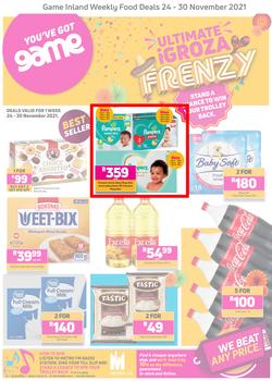 Game Inland Food : Ultimate iGroza Frenzy (24 November - 30 November 2021), page 1