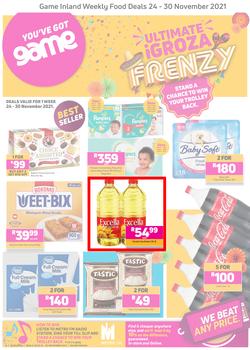 Game Inland Food : Ultimate iGroza Frenzy (24 November - 30 November 2021), page 1