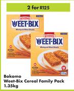 Bokomo Weet Bix Cereal Family Pack-For 2 x 1.35kg