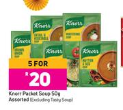 Knorr Packet Soup Assorted-For 5 x 50g