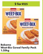 Bokomo Weet Bix Cereal Family Pack-For 2 x 1.35kg