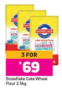 Snowflake Cake Wheat Flour-For 3 x 2.5kg