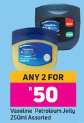 Vaseline Petroleum Jelly Assorted-For Any 2 x 250ml