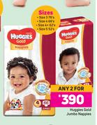 Huggies Gold Jumbo Nappies-For Any 2