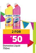Domestos Liquid-For 2 x 750ml