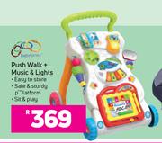 Baby Links Push Walk + Music & Lights