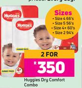 Huggies Dry Comfort Combo-For 2