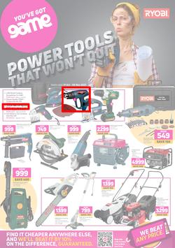 Game : Power Tools That Won't Quit (31 October - 6 November 2021), page 1