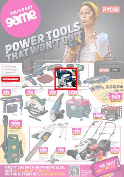 Game : Power Tools That Won't Quit (31 October - 6 November 2021), page 1