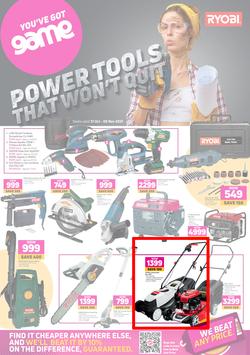 Game : Power Tools That Won't Quit (31 October - 6 November 2021), page 1