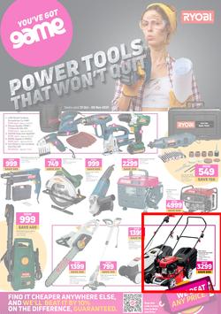 Game : Power Tools That Won't Quit (31 October - 6 November 2021), page 1