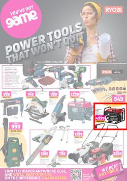 Game : Power Tools That Won't Quit (31 October - 6 November 2021), page 1