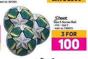 Shoot Size 5 Soccer Ball-For 3