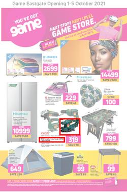 Game Eastgate Opening : You've Got Game (1 October - 5 October 2021), page 1