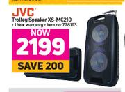 JVC Trolley Speaker XS-MC210
