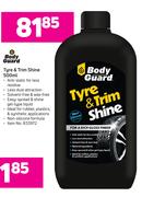 Body Guard Tyre & Trim Shine-500ml
