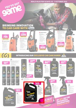 Game : Bringing Innovation To Car Care With Tevo (02 October - 11 October 2022), page 1