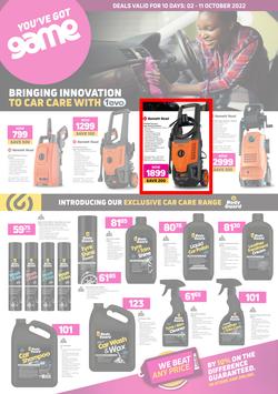 Game : Bringing Innovation To Car Care With Tevo (02 October - 11 October 2022), page 1