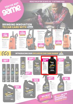 Game : Bringing Innovation To Car Care With Tevo (02 October - 11 October 2022), page 1