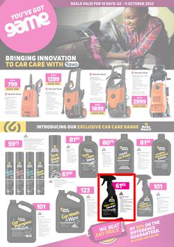 Game : Bringing Innovation To Car Care With Tevo (02 October - 11 October 2022), page 1