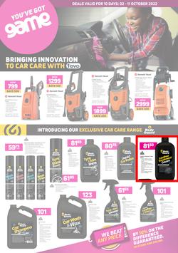 Game : Bringing Innovation To Car Care With Tevo (02 October - 11 October 2022), page 1