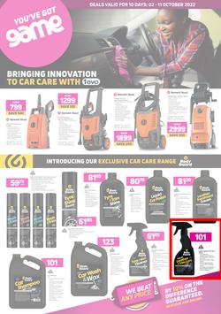 Game : Bringing Innovation To Car Care With Tevo (02 October - 11 October 2022), page 1