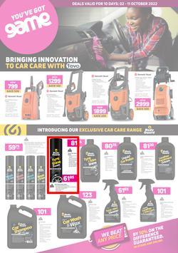 Game : Bringing Innovation To Car Care With Tevo (02 October - 11 October 2022), page 1
