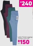 Ladies' Pocket Leggings-Each