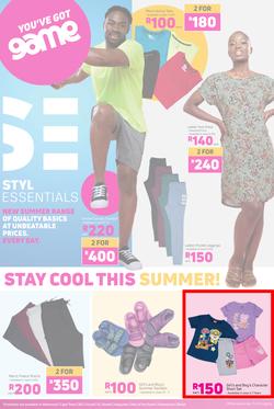 Game : Stay Cool This Summer (While Stocks Last), page 1