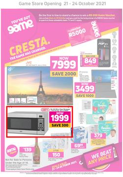 Game Cresta : The Game Has Changed (21 October - 24 October 2021), page 1