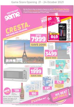 Game Cresta : The Game Has Changed (21 October - 24 October 2021), page 1