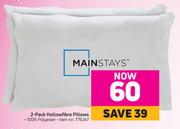 Mainstays 2-Pack Hollowfibre Pillows