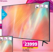 Samsung 75" (190cm) UHD TV 75AU7000