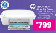 HP Deskjet 2320 All In One Printer