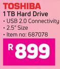 Toshiba 1TB Hard Drive