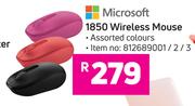 Microsoft 1850 Wireless Mouse