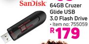 Sandisk 64GB Cruzer Glide USB 3.0 Flash Drive