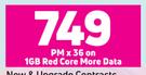 Samsung Galaxy Z Flip 4 5G Smartphone-On 1GB Red Core More Data