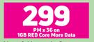 2 x Oppo A16s 4G Smartphone-On 1GB Red Core More Data + On Promo 70