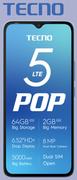 Tecno Pop 5 LTE Smartphone-On Red Flexi 130