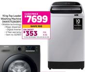 Samsung 15Kg Top Loader Washing Machine WA15T5260BY