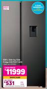 Hisense 508L Side By Side Fridge H670SIT-WD
