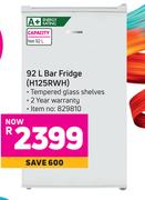 Hisense 92L Bar Fridge H125RWH