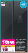 Hisense 514L Side By Side Fridge/Freezer H670SMIB-WD